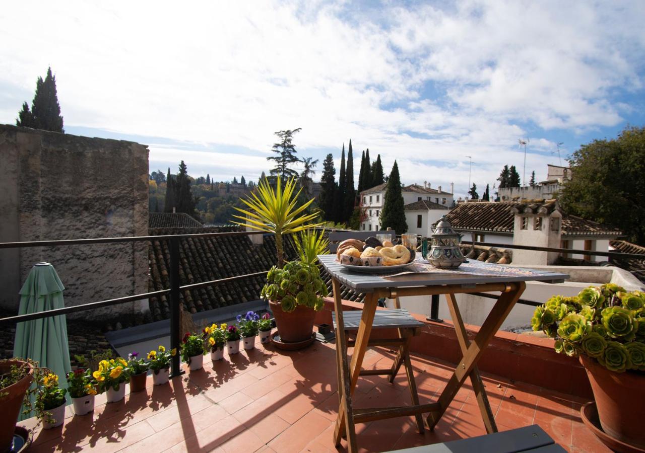 Mirador Alhambra - 2 Private Terraces - Wifi - Apartment Granada Ngoại thất bức ảnh