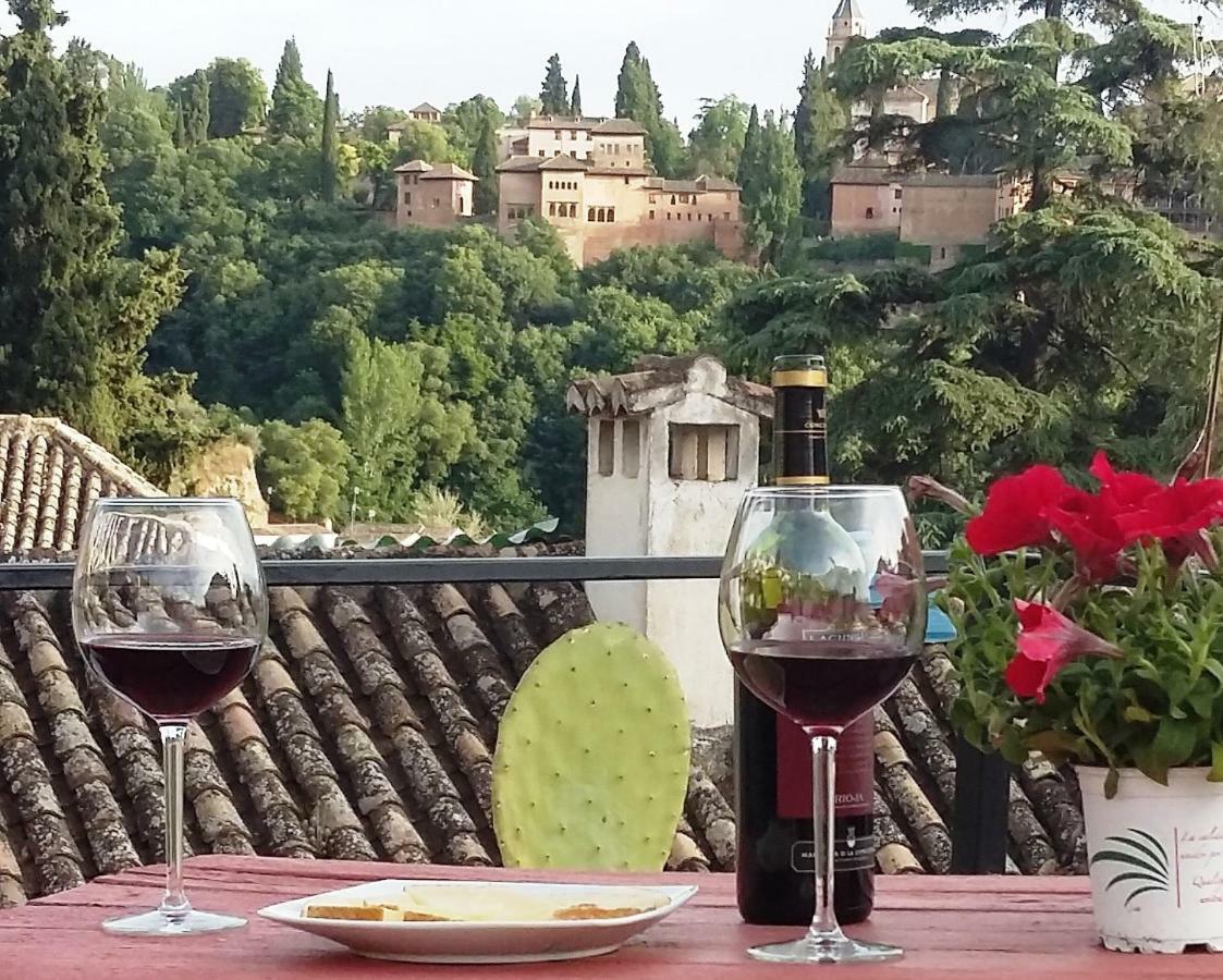 Mirador Alhambra - 2 Private Terraces - Wifi - Apartment Granada Ngoại thất bức ảnh